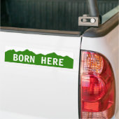 Geboren hier - Colorado Bumpersticker (Op Truck)