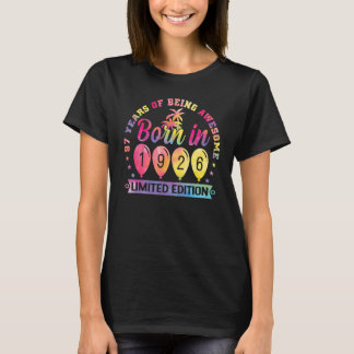 Geboren in 1926 in de 97e verjaardag van Bei 97 ja T-shirt