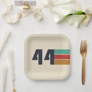 geboren in 1944 verjaardagsfeestje papieren bordje