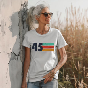 Geboren in 1945  80ste verjaardagscadeau t-shirt