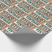 Geboren in 1951 cadeaupapier (Hoek)