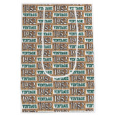 Geboren in 1952 middelgrote cadeautas (Achterkant)