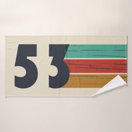 Geboren in 1953 badhanddoek (Badhanddoek)