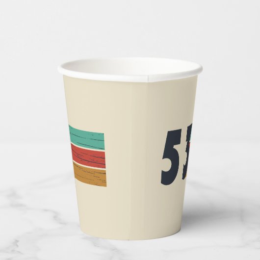 Geboren in 1953  papieren bekers (Rechts)