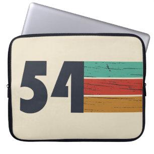 Geboren in 1954  70e verjaardagscadeau laptop sleeve