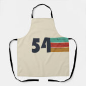 Geboren in 1954 jaar schort (Voorkant)