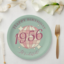Geboren in 1956 70e verjaardag feest decoratie Pap