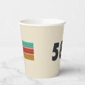 Geboren in 1958  papieren bekers (Links)