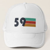 Geboren in 1959 trucker pet (Voorkant)