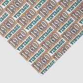 Geboren in 1960 tissuepapier (Detail)