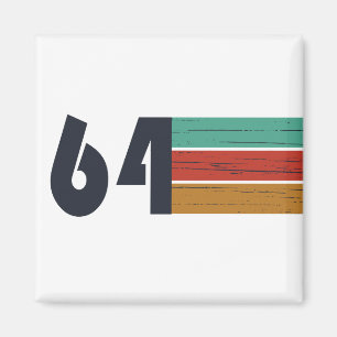 Geboren in 1964  60e geboortedag magneet