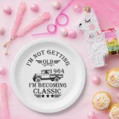 Geboren in 1964  jaar papieren bordje (Feest)