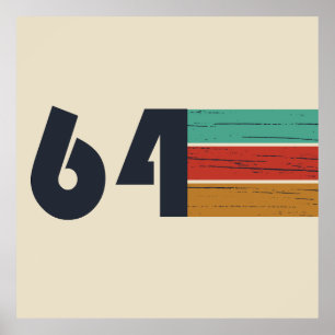 Geboren in 1964  jaar poster