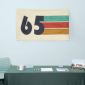 Geboren in 1965 60ste verjaardagscadeau spandoek (Beurs)