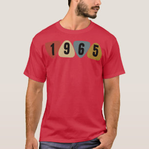 Geboren in 1965 Guitarist Guitar Pick Music Birthd T-shirt