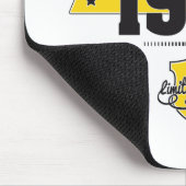 geboren in 1966 (choco&geel) muismat (Hoek)