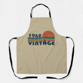 Geboren in 1968 verjaardag schort (Voorkant)