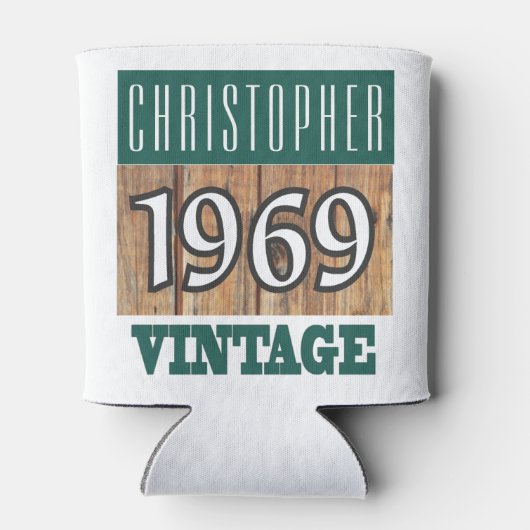 Geboren in 1969 blikjeskoeler (Achterkant)