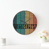 Geboren in 1969  verjaardagscadeau grote klok (Huis)