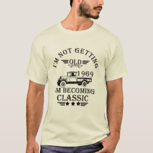 geboren in 1969 verjaardagscadeau mannen cadeau t-shirt