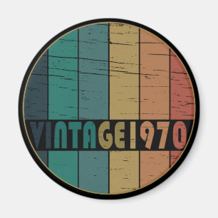 Geboren in 1970 verjaardagscadeau magneet