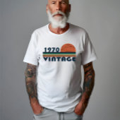 Geboren in 1970 verjaardagscadeau t-shirt
