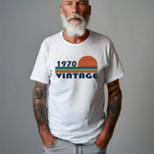 Geboren in 1970 verjaardagscadeau t-shirt