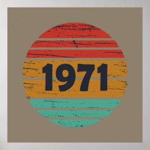 Geboren in 1971 op leeftijd poster