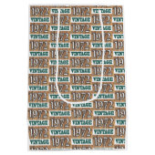 Geboren in 1972 middelgrote cadeautas (Achterkant)