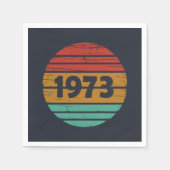 Geboren in 1973 op  verjaardag servet (Voorkant)