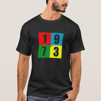 Geboren in 1973 Retro  49th Limited Edition Bi T-shirt