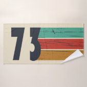 Geboren in 1973  verjaardagscadeau badhanddoek (Badhanddoek)