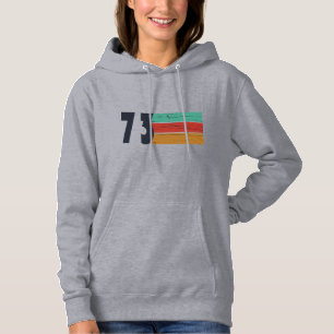 Geboren in 1973 verjaardagscadeau hoodie