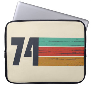 Geboren in 1974  50ste verjaardagscadeau laptop sleeve