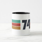 Geboren in 1974  verjaardagscadeau mok (Midden)