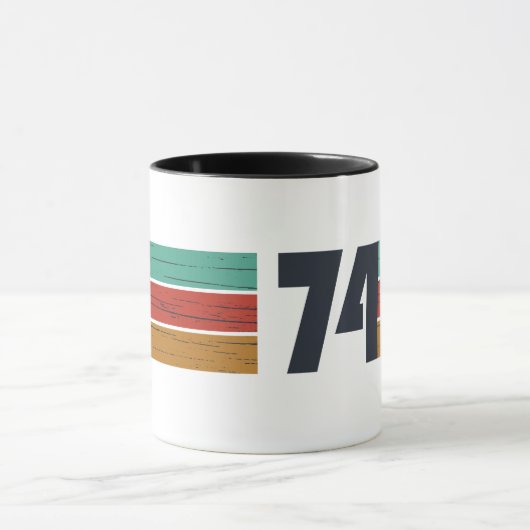 Geboren in 1974  verjaardagscadeau mok (Midden)