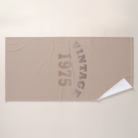 Geboren in 1975  50ste verjaardagscadeau badhanddoek (Badhanddoek)