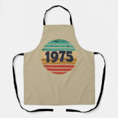 Geboren in 1975  50ste verjaardagscadeau schort (Voorkant)