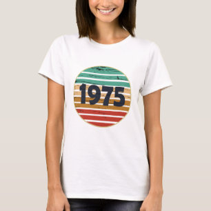 Geboren in 1975 verjaardagscadeau t-shirt