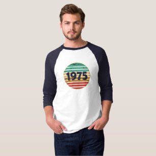 Geboren in 1975 verjaardagscadeau t-shirt