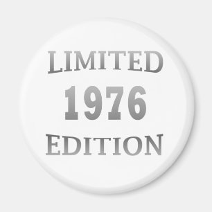 geboren in 1976 verjaardag gelimiteerde editie magneet
