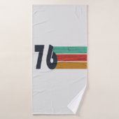Geboren in 1976 verjaardagscadeau badhanddoek (Badhanddoek)