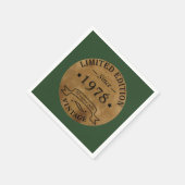 Geboren in 1978  jaar servet (Hoek)