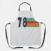 Geboren in 1978  verjaardagscadeau schort (Voorkant)