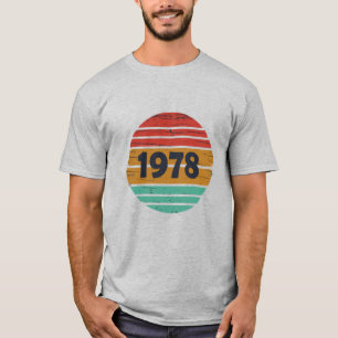 Geboren in 1978 verjaardagscadeau t-shirt