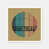 Geboren in 1979 op  verjaardag servet (Voorkant)