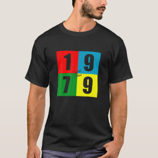 Geboren in 1979 Retro  43rd Limited Edition Bi T-shirt