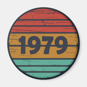 Geboren in 1979 verjaardagscadeau magneet