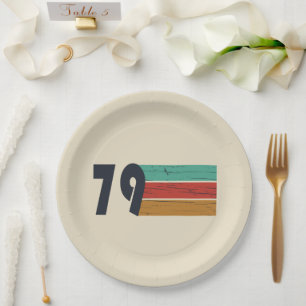 Geboren in 1979  verjaardagscadeau papieren bordje