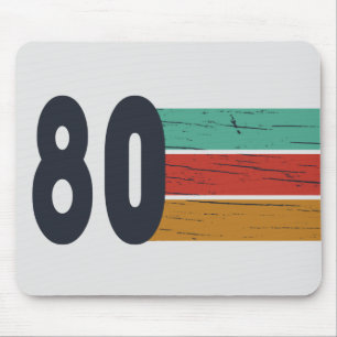 Geboren in 1980 verjaardagscadeau muismat